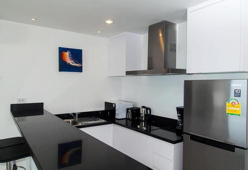 ２ベッドルームデラックスアパートメント, Tropical Sea View Residence
