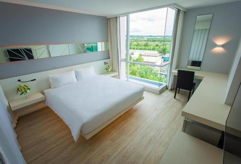 Люкс Deluxe Кровать Кинг, Crystal Hotel Hat Yai