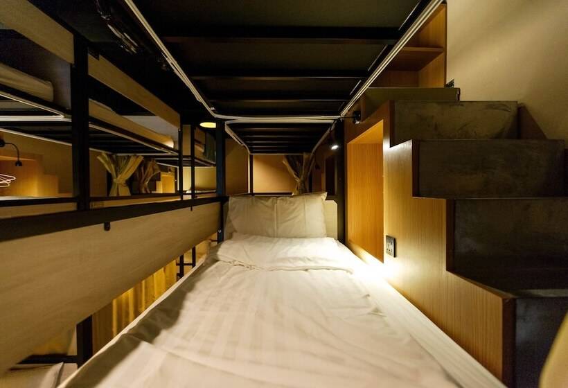 تختخواب در اتاق مشترک, Angels Hostel Taipei Ximen