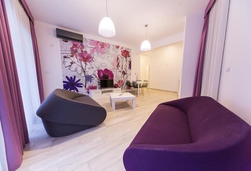 آپارتمان 1 خوابه با چشم‌انداز باغ, Apart Hotel Sea Fort