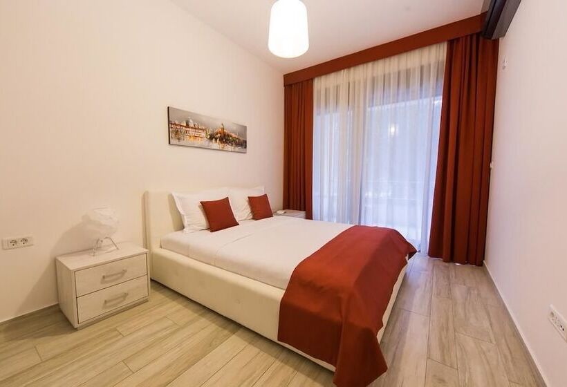 آپارتمان 1 خوابه با چشم‌انداز جانبی دریا, Apart Hotel Sea Fort