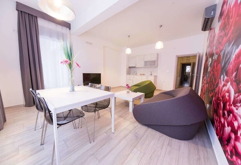 آپارتمان 1 خوابه با بالکن و چشم‌انداز دریا, Apart Hotel Sea Fort