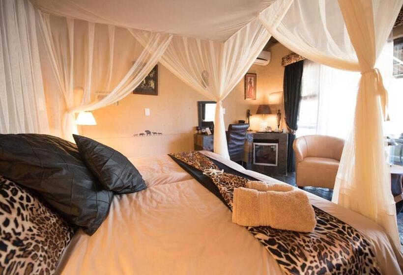 اتاق لوکس با تخت بزرگ, African Rock Lodge