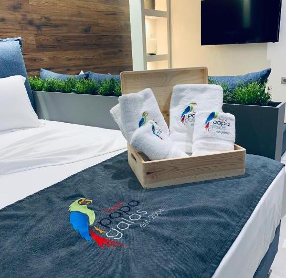 Трехместный Номер Deluxe Вид на Сад, Papagalos