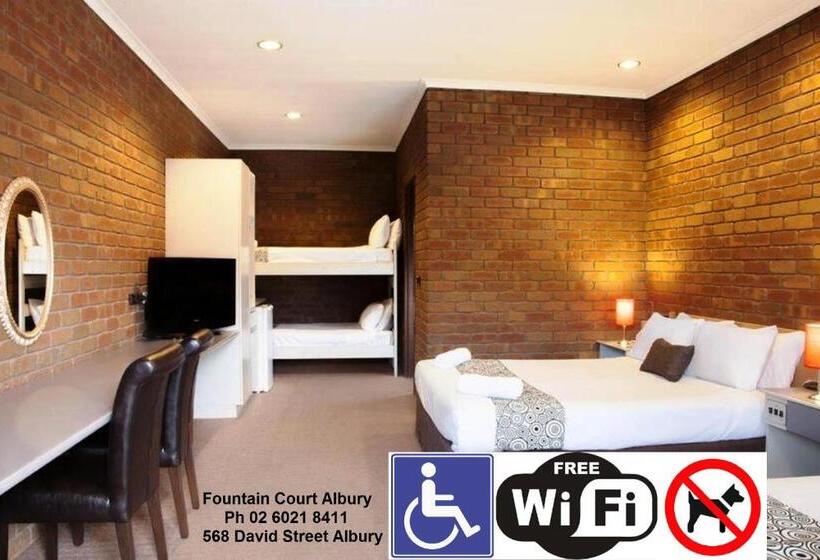 ファミリールーム, Fountain Court Motor Inn Albury