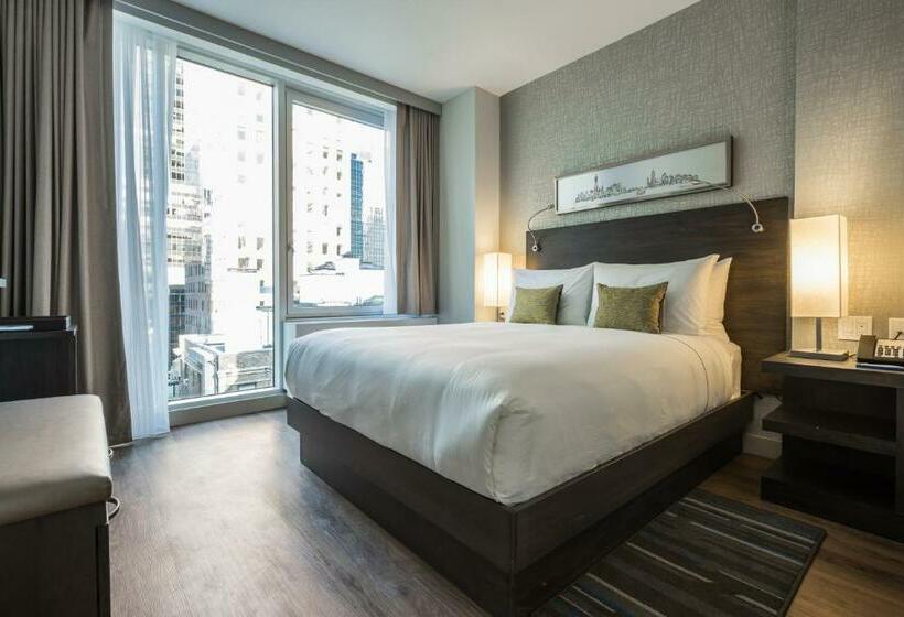 اتاق استاندارد با تخت بزرگ, The Bernic Hotel New York City, Tapestry Collection By Hilton