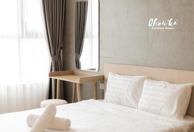 آپارتمان 1 خوابه با چشم‌انداز دریا, Hoàn Phố Land   The Sóng Apartment Vũng Tàu