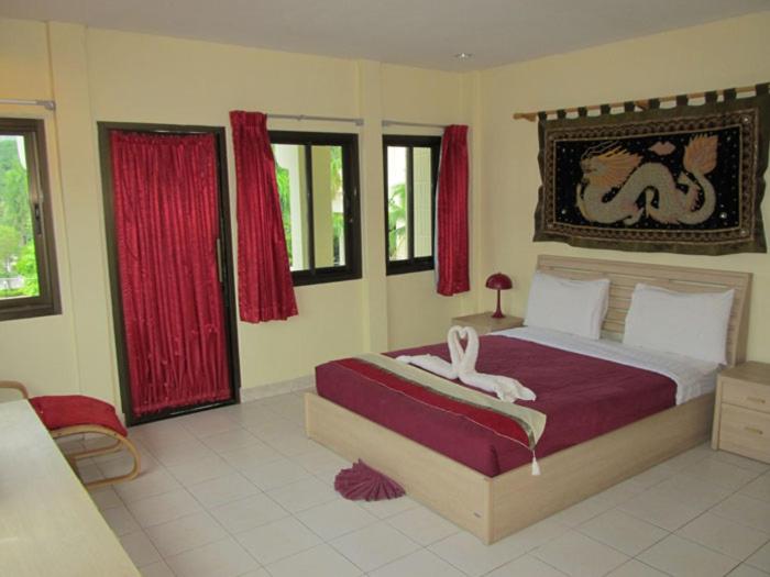 اتاق استاندارد با بالکن, Oasis Guesthouse & Bar