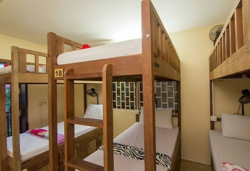 Кровать в Общей Комнате, Pension Lodge   Hostel