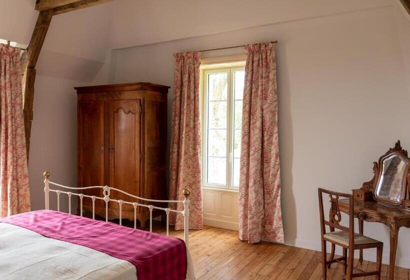 Стандартный Номер Кровать Кинг, Chambres D Hôtes Château De Saint Etienne Du Bois