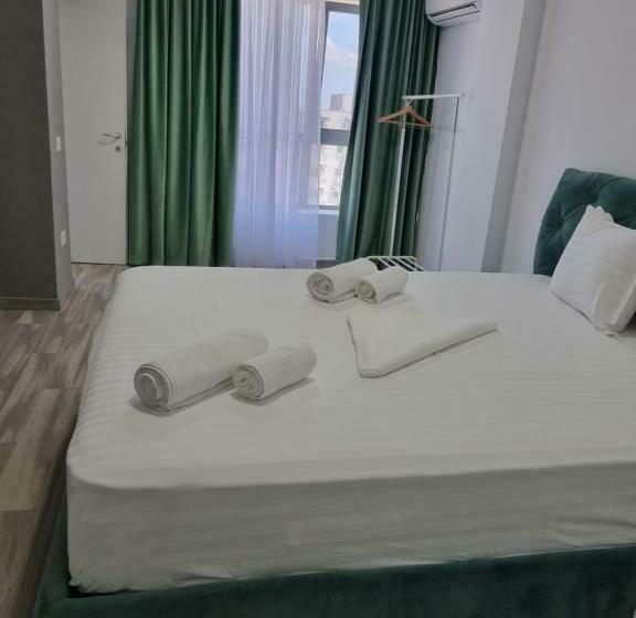 带1个卧室的带海景的公寓, Olimp Sea View Apartments Etajul 11