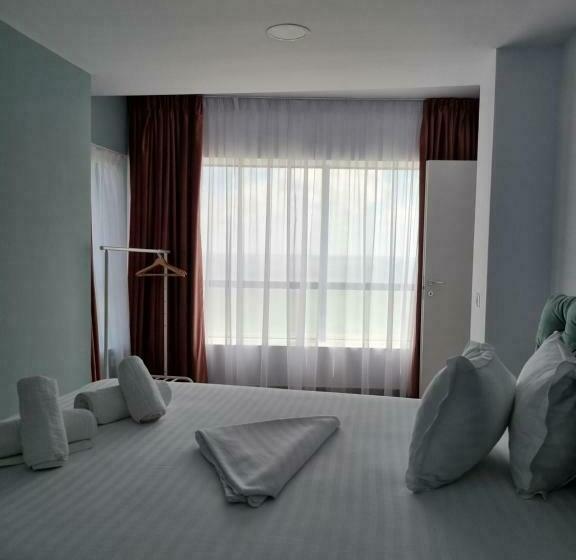 带1个卧室的带海景的公寓, Olimp Sea View Apartments Etajul 11