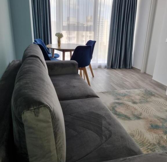 带1个卧室的带海景的公寓, Olimp Sea View Apartments Etajul 11
