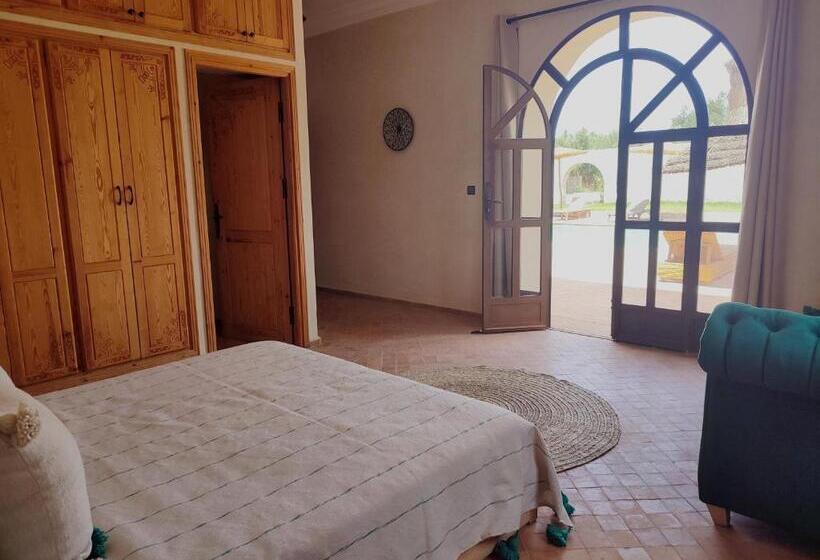 Habitación Estándar Vista Piscina, Riad Bini Ddik
