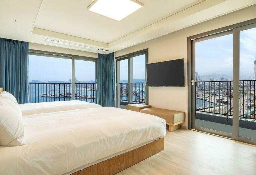 اتاق پرمیوم با چشم‌انداز دریا, Sokcho I Park Suite Hotel & Residence