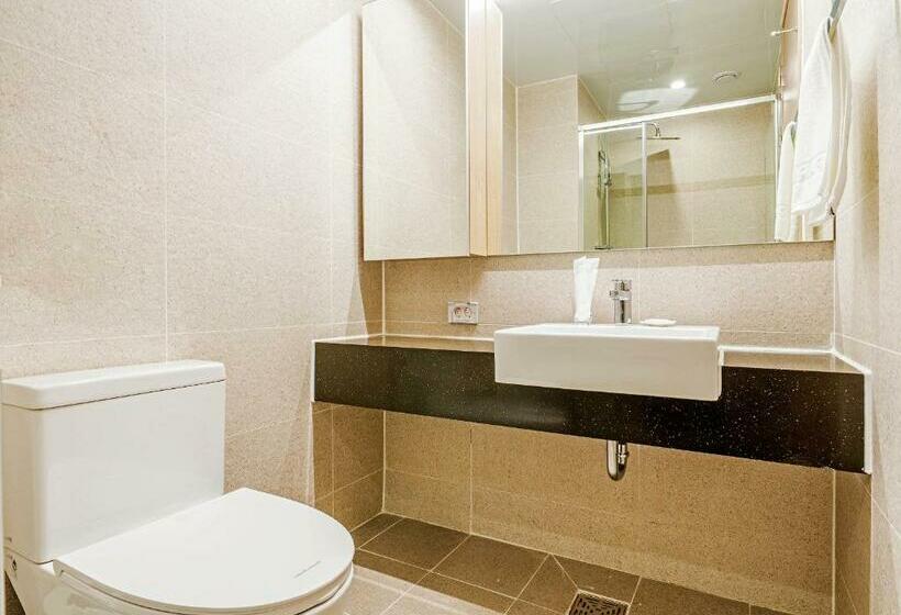 اتاق سوپریور با چشم‌انداز شهر, Sokcho I Park Suite Hotel & Residence