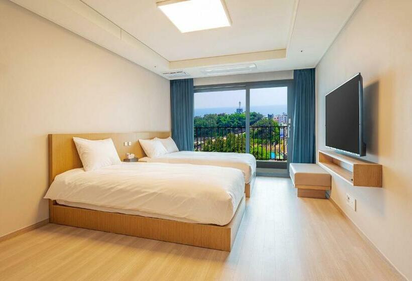 اتاق لوکس با چشم‌انداز شهر, Sokcho I Park Suite Hotel & Residence