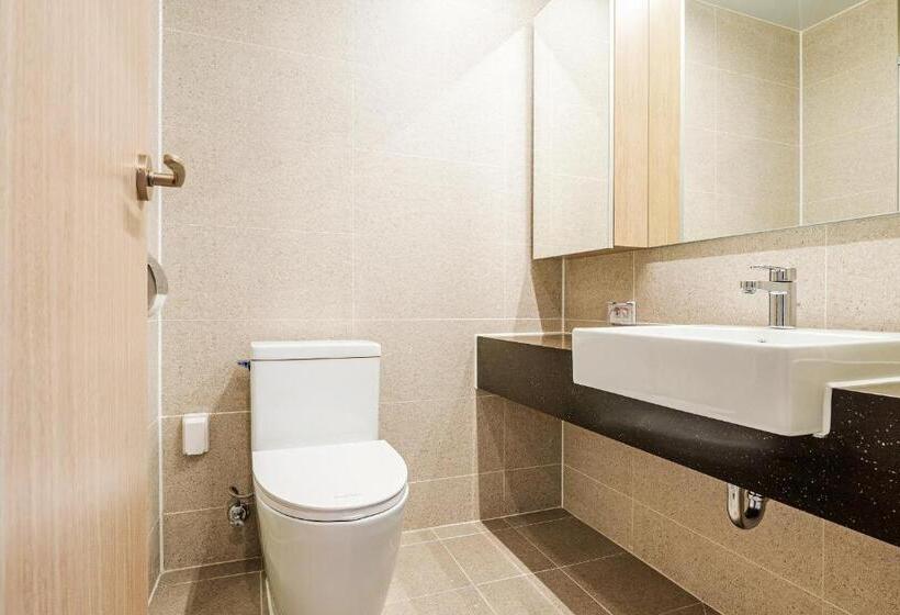 اتاق لوکس با چشم‌انداز شهر, Sokcho I Park Suite Hotel & Residence