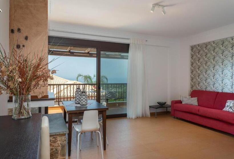 Апартаменты 1 Спальня Вид на Море, 3aktes Suites & Studios