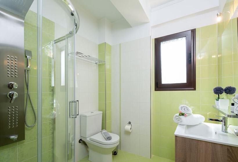 Huoneisto 1 Makuuhuone Merinäkymä, 3aktes Suites & Studios