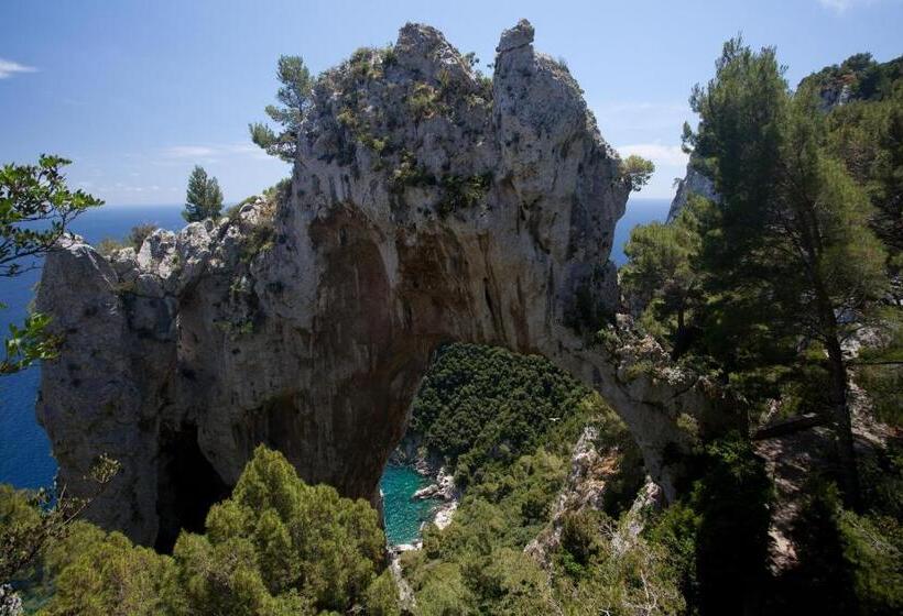 Четырехместный Номер Стандарт Вид на Море, Le Ginestre Di Capri Bb & Holiday House