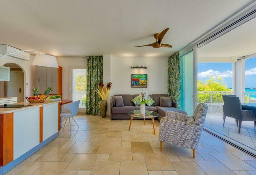 آپارتمان 1 خوابه با چشم‌انداز دریا, Le Domaine Anse Marcel Beach Resort
