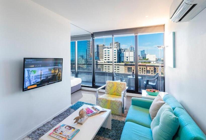 آپارتمان 2 خوابه, Aura On Flinders Serviced Apartments