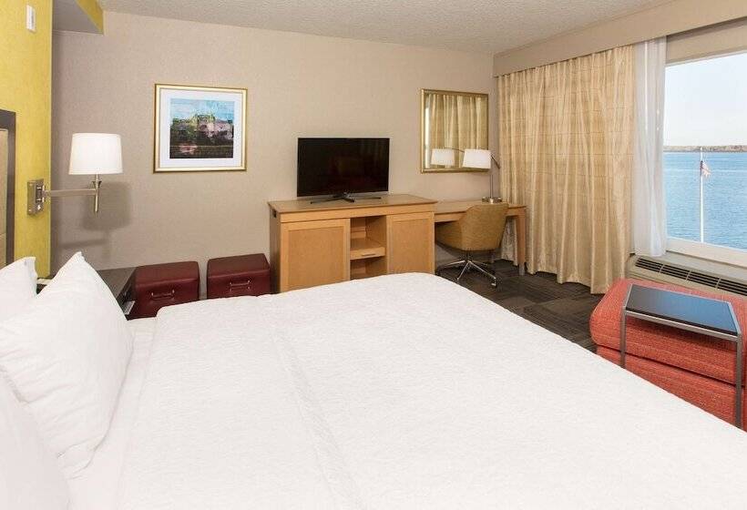 장애인을 위한 더블 침대 스탠다드 룸, Hampton Inn Palatka