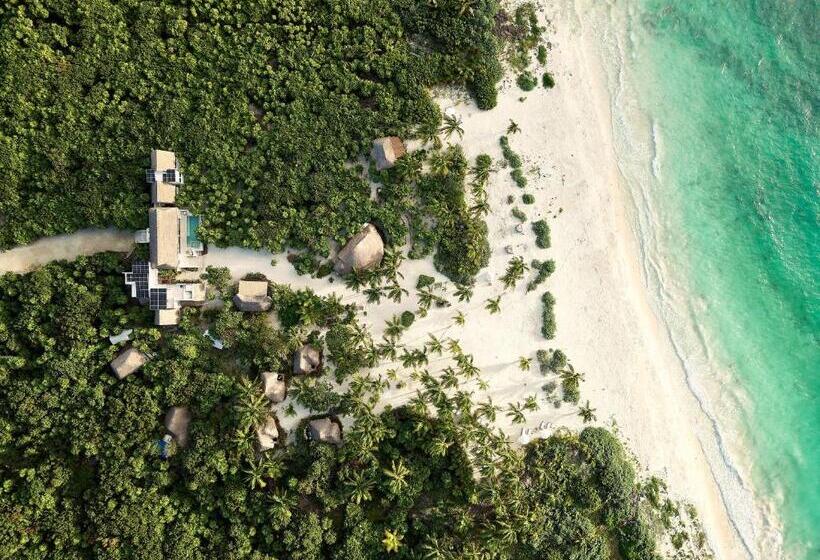 Villa met 1 Slaapkamer, Casa Chablé Sian Ka An Reserve   South Of Tulum
