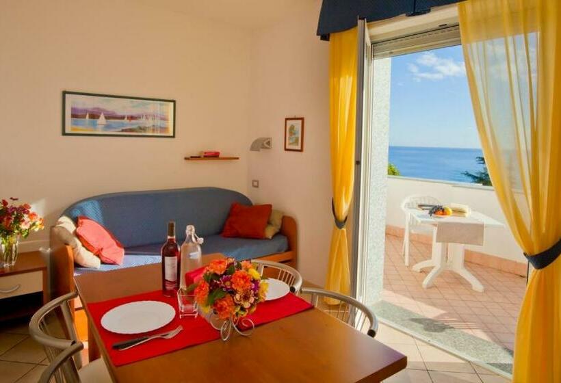 Апартаменты 1 Спальня Вид на Море с Балконом, Residence Sant'anna