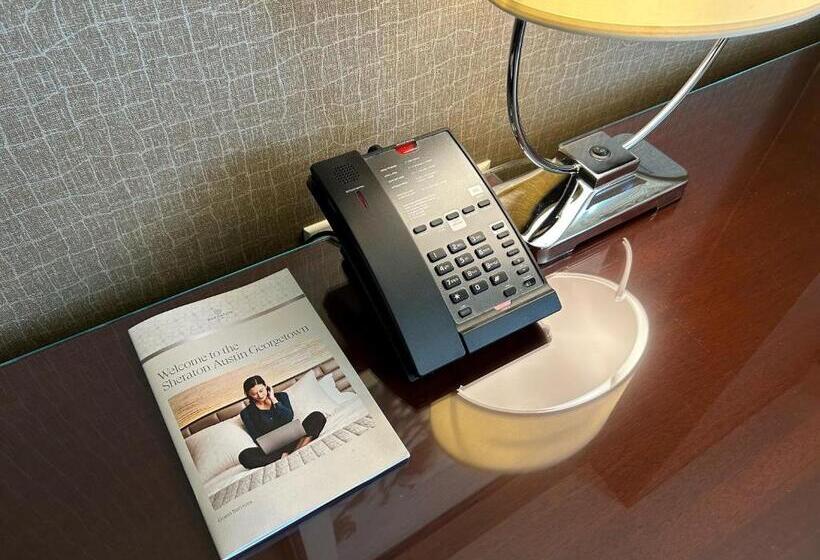 스탠다드 룸 킹사이즈 침대, Sheraton Austin Georgetown Hotel & Conference Center