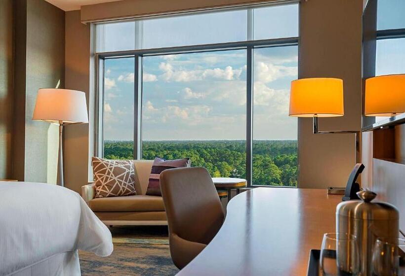 이그제큐티브 룸 킹사이즈 침대, The Westin At The Woodlands