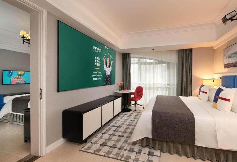 Семейный Номер Deluxe, Park Inn By Radisson Beihai Silver Beach Wanda Plaza