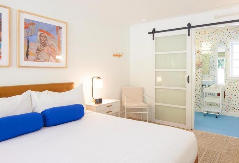 适合残疾人士使用的带超级大床的标准间, Little Mod Hotel At The University