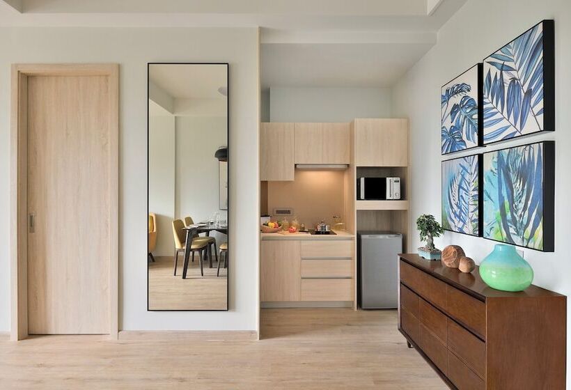 Апартаменты Deluxe 1 Спальня, Citadines Arpora Nagoa Goa