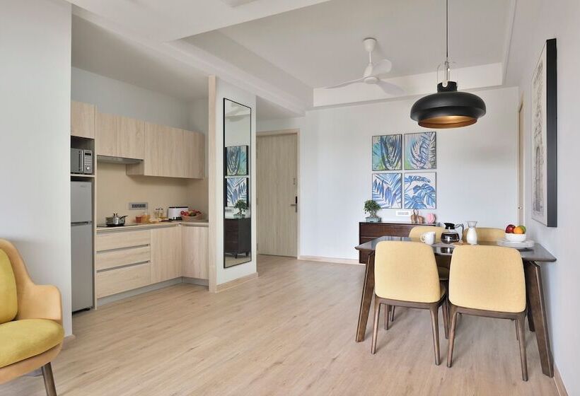 Апартаменты Ejecutiva 2 Спальни, Citadines Arpora Nagoa Goa