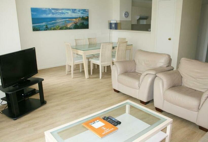 Апартаменты 1 Спальня без Кондиционера, The Bay Apartments Coolangatta