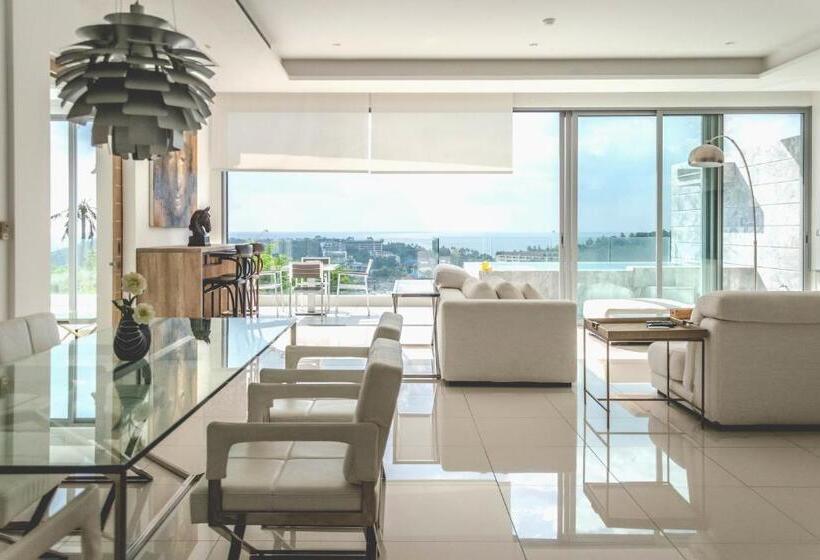 침실 3개 펜트하우스 아파트, The View Phuket By Resava