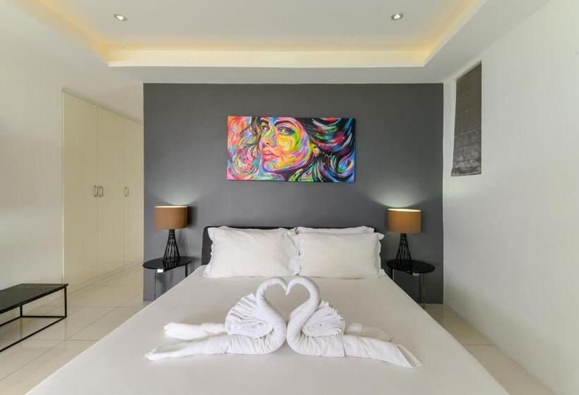 침실 1개 디럭스 아파트, The View Phuket By Resava