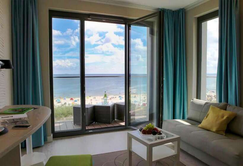 스탠다드 룸 바다 전망, Seetelhotel Kaiserstrand Beach