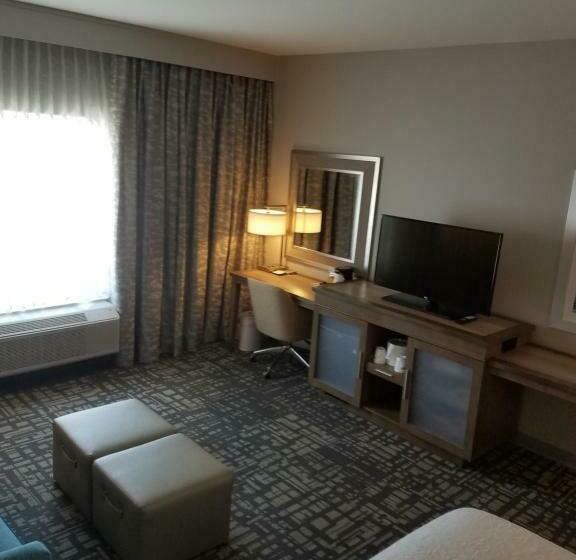 디럭스 스위트 킹 침대, Hampton Inn & Suites Dallasthe Colony, Tx