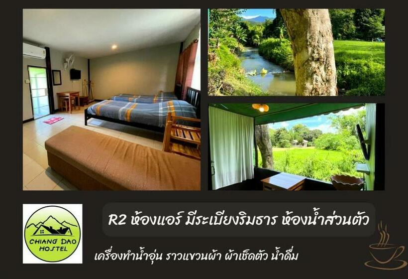 اتاق استاندارد با بالکن, Chiang Dao Hostel