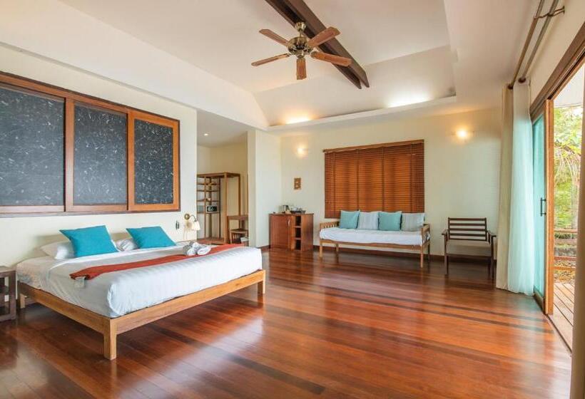 빌라 침실 1개, Pawapi Beach Resort Koh Mook