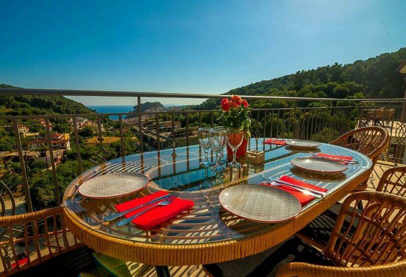带1个卧室的带海景的公寓, Natura Luxury Suites Parga