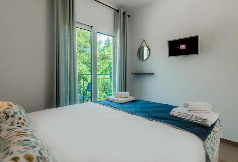 带1个卧室的带海景的公寓, Natura Luxury Suites Parga