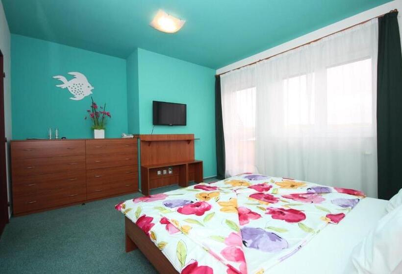 Comfort room with balcony, Apartmány, Penzion, Wellness U Zlaté Rybky