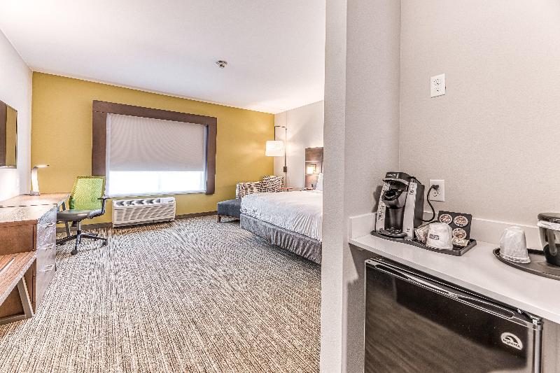 身障者適用キングサイズベッドルーム, Holiday Inn Express & Suites   Rantoul, An Ihg