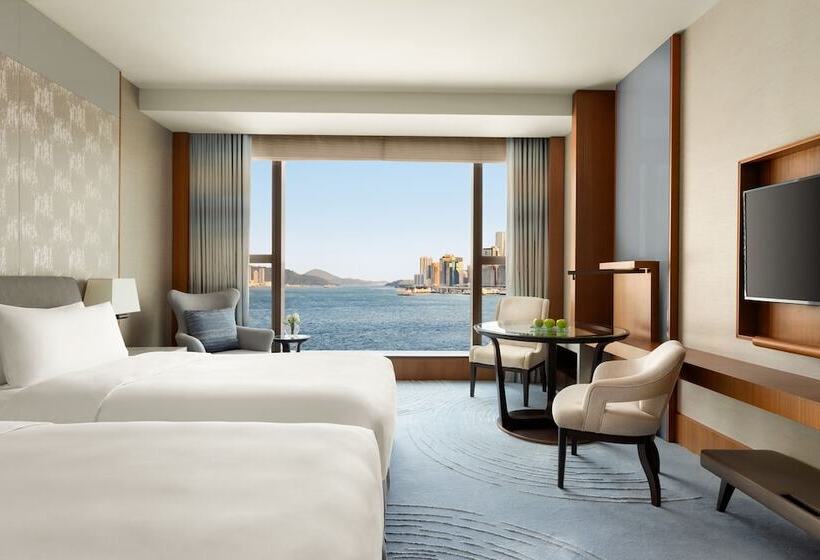 اتاق لوکس با چشم‌انداز دریا, Kerry Hotel, Hong Kong