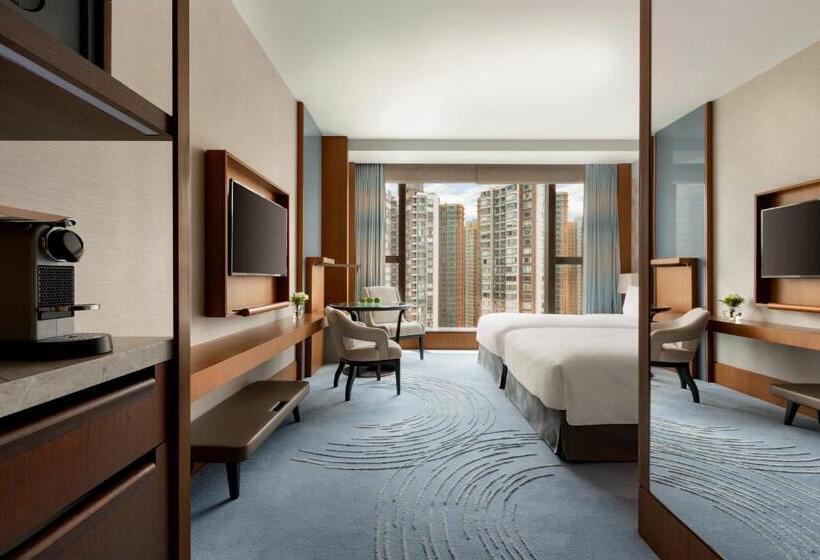 اتاق لوکس با چشم‌انداز شهر, Kerry Hotel, Hong Kong