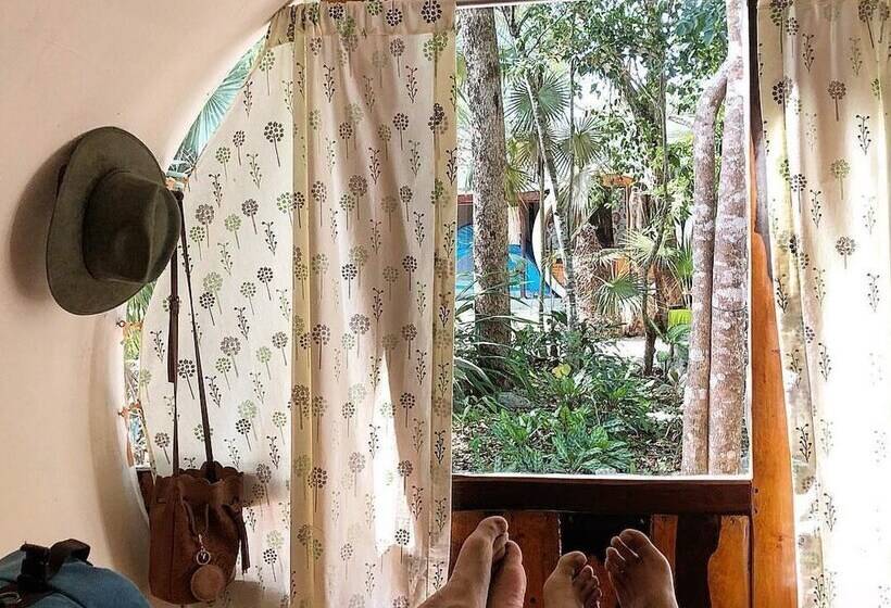 スタンダードシングルルーム, Tubo Tulum Hostel